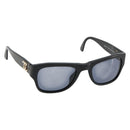 CHANEL Sunglasses Plastic Black Gold CC Auth bs35480-1