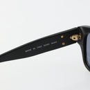 CHANEL Sunglasses Plastic Black Gold CC Auth bs35480-13
