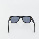 CHANEL Sunglasses Plastic Black Gold CC Auth bs35480-3