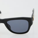 CHANEL Sunglasses Plastic Black Gold CC Auth bs35480-7