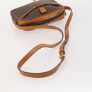 CELINE Macadam Canvas Hand Bag PVC Leather 3 Set Brown Auth bs35482-13