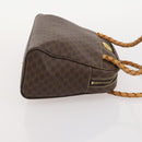 CELINE Macadam Canvas Hand Bag PVC Leather 3 Set Brown Auth bs35482-19