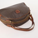 CELINE Macadam Canvas Hand Bag PVC Leather 3 Set Brown Auth bs35482-5