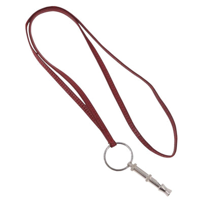 HERMES Whistle Charm metal Silver Auth bs35483