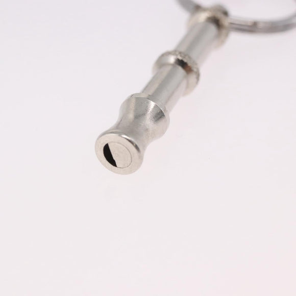 HERMES Whistle Charm metal Silver Auth bs35483