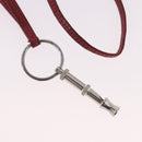 HERMES Whistle Charm metal Silver Auth bs35483-2