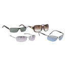 Christian Dior Gucci Burberry Sunglasses Plastic Metal 4 Set Brown Auth bs35484-1