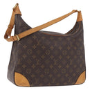 LOUIS VUITTON Monogram Boulogne 35 Shoulder Bag M51260 LV Auth bs35487-1