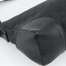 GUCCI GG Canvas Shoulder Bag Black Silver 114273 Auth bs35495-16