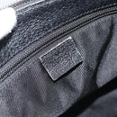 GUCCI GG Canvas Shoulder Bag Black Silver 114273 Auth bs35495-17