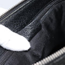 GUCCI GG Canvas Shoulder Bag Black Silver 114273 Auth bs35495-12