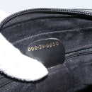 GUCCI Hand Bag Suede Black Gold 000 39 0030 Auth bs35502-11