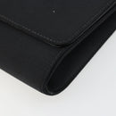 GIVENCHY Shoulder Bag Canvas Black Gold Auth bs35507-9