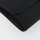 GIVENCHY Shoulder Bag Canvas Black Gold Auth bs35507-14