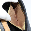 GIVENCHY Shoulder Bag Canvas Black Gold Auth bs35507-12