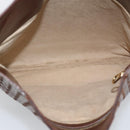 BOTTEGA VENETA INTRECCIATO Shoulder Bag Leather Brown Gold Auth bs35508-15