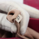 Miu Miu Madras Hand Bag Leather 2way Pink Gold Auth bs35509-27
