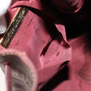 CARTIER Must Line Purse Shoulder Bag Leather Bordeaux Gold Auth bs35510-20