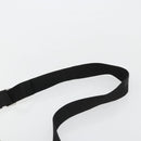 Christian Dior Trotter Canvas Shoulder Bag Black Silver Auth bs35512-8