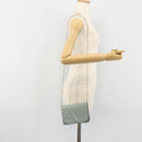VALENTINO Chain Shoulder Bag Leather Light Blue Gold Auth bs35513-22