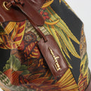 Salvatore Ferragamo Purse Shoulder Bag PVC Leather Brown Gold Auth bs35519A-16