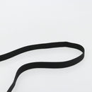 Salvatore Ferragamo Gancini Shoulder Bag Canvas Black Silver Auth bs35520-8