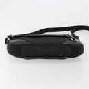 Salvatore Ferragamo Gancini Shoulder Bag Canvas Black Silver Auth bs35520-9