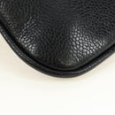 CHANEL Waist Bag Caviar Skin Black Gold CC Auth bs35525V-17