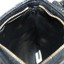 CHANEL Waist Bag Caviar Skin Black Gold CC Auth bs35525V-21