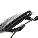 CHANEL Waist Bag Caviar Skin Black Gold CC Auth bs35525V-6