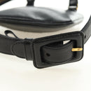 CHANEL Waist Bag Caviar Skin Black Gold CC Auth bs35525V-8