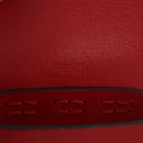 FENDI Airpods Case Mamma Baguette Earphone Case Leather Red Gold Auth bs35526V-11