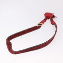 FENDI Airpods Case Mamma Baguette Earphone Case Leather Red Gold Auth bs35526V-7