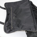 PRADA Boston Bag Nylon Black Silver Auth bs35527-21