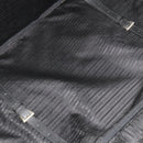 PRADA Boston Bag Nylon Black Silver Auth bs35527-25