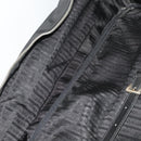 PRADA Boston Bag Nylon Black Silver Auth bs35527-27