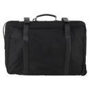 PRADA Boston Bag Nylon Black Silver Auth bs35527-3