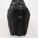PRADA Boston Bag Nylon Black Silver Auth bs35527-5
