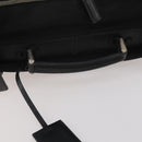 PRADA Boston Bag Nylon Black Silver Auth bs35527-7