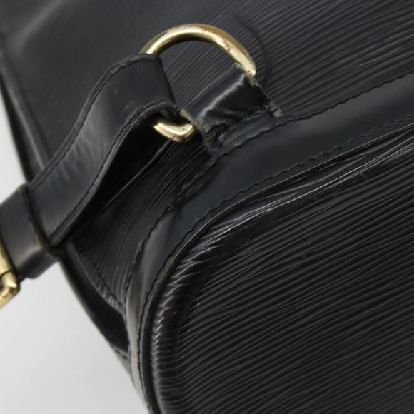 LOUIS VUITTON Epi Coblanc Shoulder Bag Black M52292 LV Auth bs35531