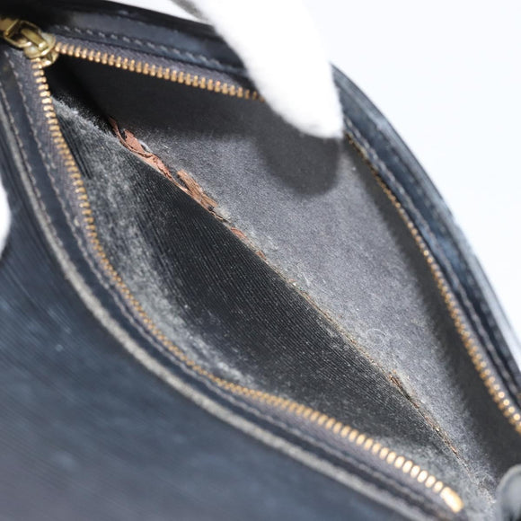 LOUIS VUITTON Epi Coblanc Shoulder Bag Black M52292 LV Auth bs35531