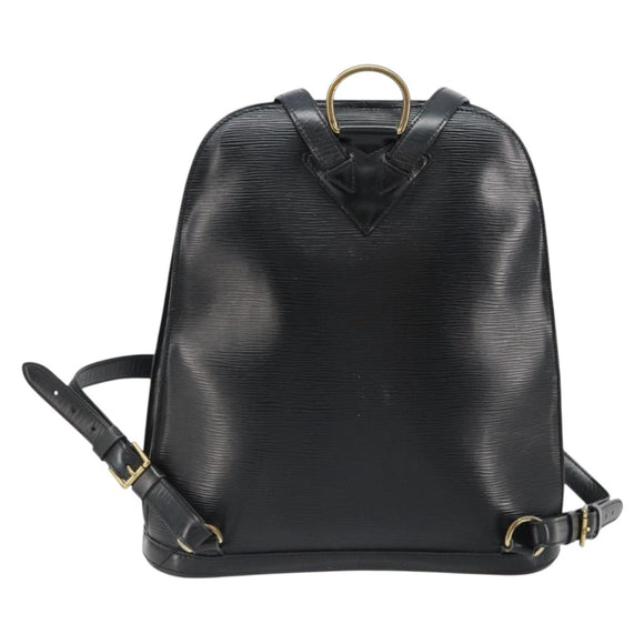 LOUIS VUITTON Epi Coblanc Shoulder Bag Black M52292 LV Auth bs35531