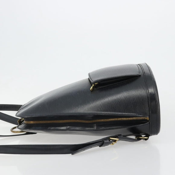 LOUIS VUITTON Epi Coblanc Shoulder Bag Black M52292 LV Auth bs35531