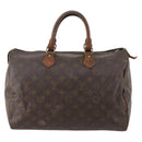 LOUIS VUITTON Monogram Speedy 35 Hand Bag M41524 LV Auth bs35533-13