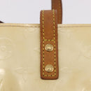 LOUIS VUITTON Monogram Vernis Reade PM Hand Bag Perle M91336 LV Auth bs35535-10