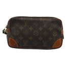 LOUIS VUITTON Monogram Marly Dragonne PM Clutch Bag M51827 LV Auth bs35536-13