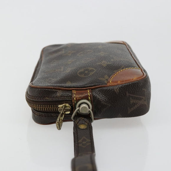 LOUIS VUITTON Monogram Marly Dragonne PM Clutch Bag M51827 LV Auth bs35536