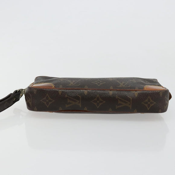 LOUIS VUITTON Monogram Marly Dragonne PM Clutch Bag M51827 LV Auth bs35536