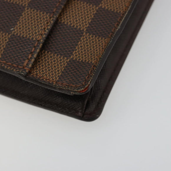 LOUIS VUITTON Damier Ebene Pimlico Shoulder Bag N45272 LV Auth bs35537