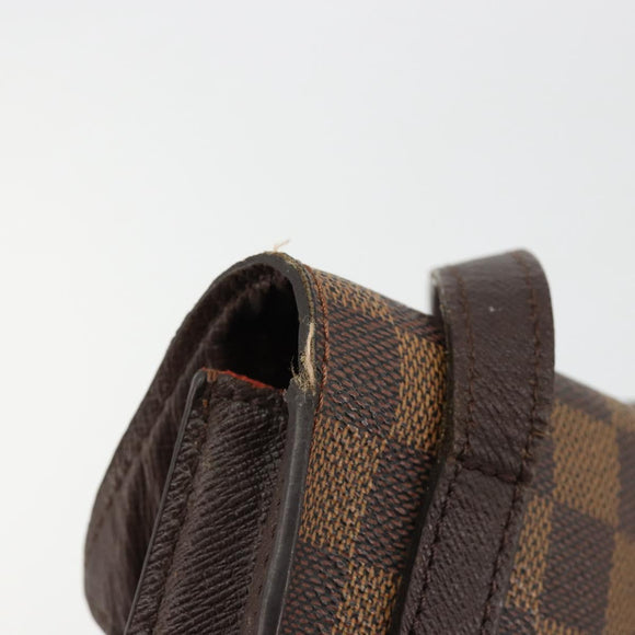 LOUIS VUITTON Damier Ebene Pimlico Shoulder Bag N45272 LV Auth bs35537